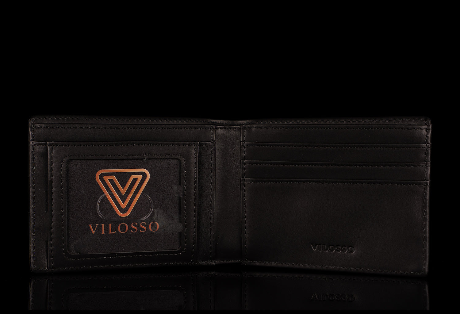 Slim Bifold Wallet (Black)