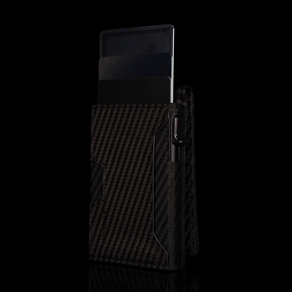 Pop Up Wallet (Carbon Fiber)
