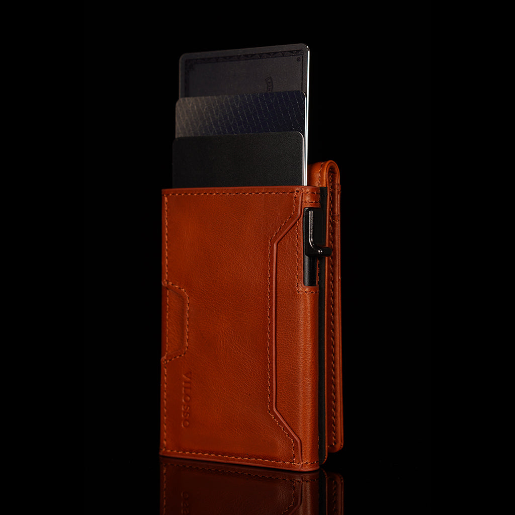 Pop Up Wallet (Cognac)