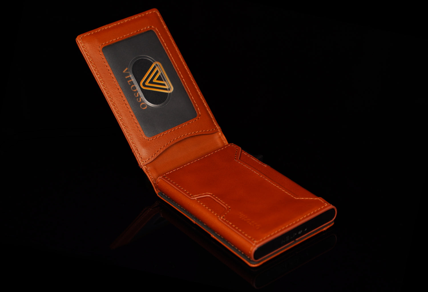 Pop Up Wallet (Cognac)