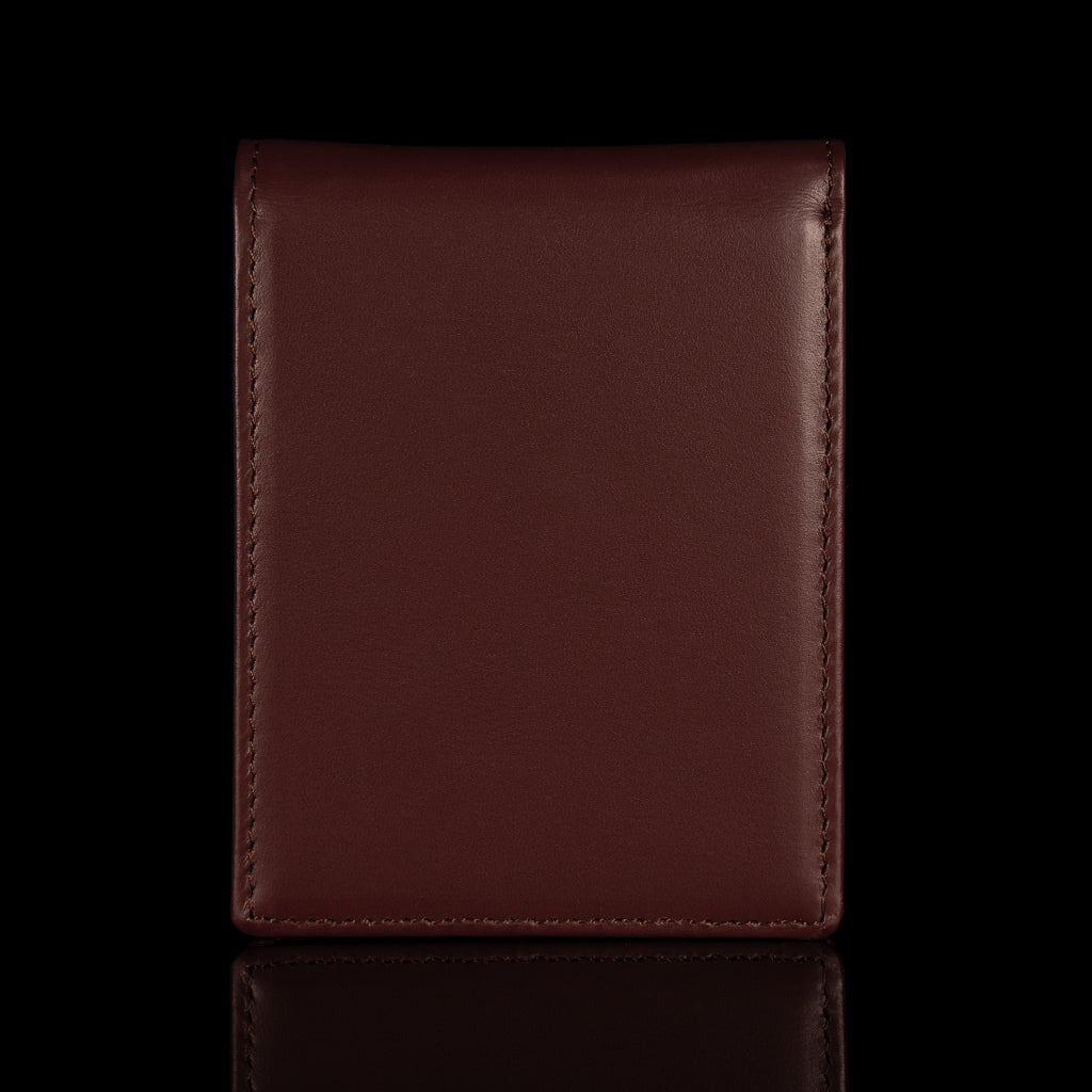 Slim Bifold Wallet (Reddish Brown)